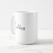 Oma hat neue Oma-Geschenke etabliert  Kaffeetasse (Vorderseite Links)