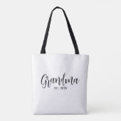 Oma hat neue Oma-Geschenke etabliert Tasche (Rückseite)