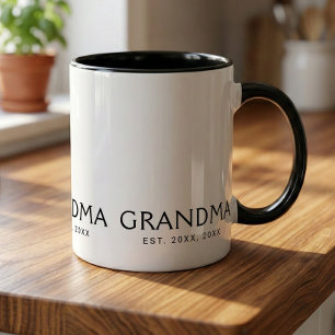 Oma hat neue Oma-Geschenke etabliert Tasse