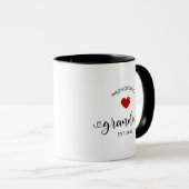Oma hat neue Oma-Geschenke etabliert Tasse (VorderseiteRechts)