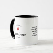 Oma hat neue Oma-Geschenke etabliert Tasse (Vorderseite Links)