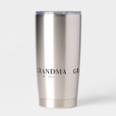 Oma hat neue Oma geschenkt Thermobecher (Vorderseite)