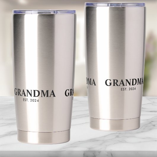 Oma hat neue Oma geschenkt Thermobecher