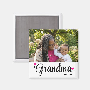 Oma hat neues Oma-Foto-Geschenk gegründet Magnet
