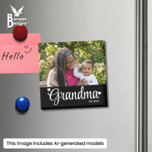 Oma hat neues Oma-Foto-Geschenk gegründet