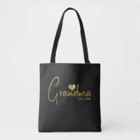 Oma hat neues Oma-Geschenk Gold Schwarz gegründet