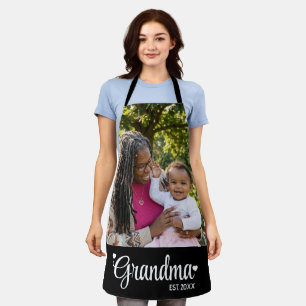 Oma hat Skript Foto Oma Geschenk eingerichtet Schürze