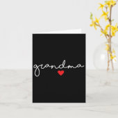 Oma Heart Karte (Gelbe Blume)