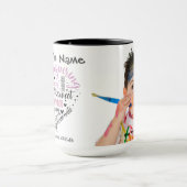 Oma Heart Nurturing Beliebtes individualisierbares Tasse (Zentrum)