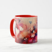 Oma Hearts Liebe Tasse (Vorderseite Links)