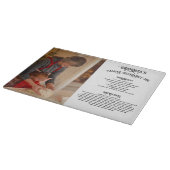 Oma Heirloom Rezept mit Foto Schneidebrett (Ecke)