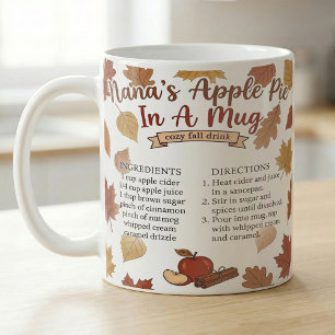 Oma Herbst-Apfelkuchen-Rezept  Kaffeetasse