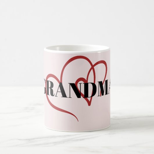 Oma Herz1 Kaffeetasse (Mittel)