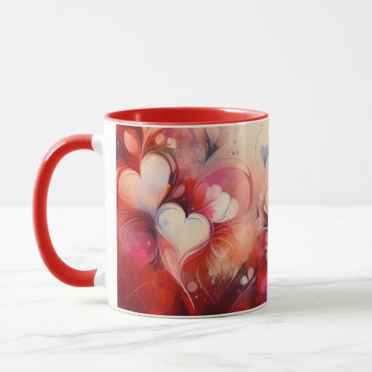 Oma Herzen Liebe Tasse (Links)
