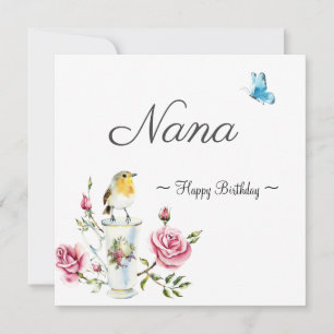 Oma herzlichen Glückwunsch zum Geburtstag Vogel Sc Karte