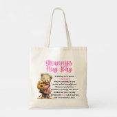 Oma-Hug-Tasche (Plural) Tragetasche (Rückseite)