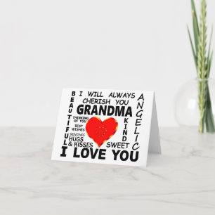 Oma I Liebe Sie Karte