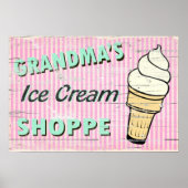 Oma-Icecream Poster (Vorne)