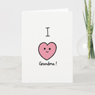 Oma Ich Liebe Dich Karte