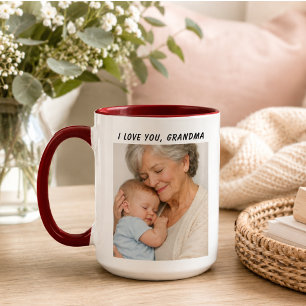 Oma, ich liebe dich Tasse Tag der Großeltern