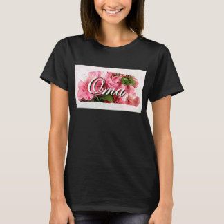 Oma in deutschem T-Shirt