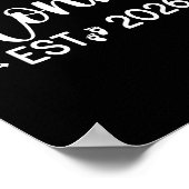 Oma ist 2026 Neue passende werdende Mutter 2026 Poster (Ecke)