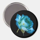 Oma ist blaue Rose. Magnet (Vorderseite/Rückseite)