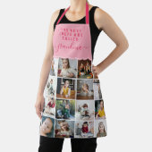 Oma ist die beste Koch-Rosa-Fotosammlung Schürze (InSitu)