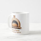 Oma ist eine Brotschlegende Kaffeetasse (Vorderseite Links)