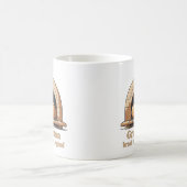 Oma ist eine Brotschlegende Kaffeetasse (Mittel)