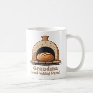 Oma ist eine Brotschlegende Kaffeetasse