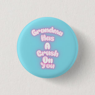 Oma ist in dich verknallt button