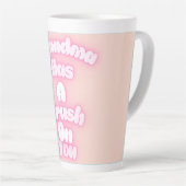 Oma ist in dich verknallt milchtasse (Rechte Ecke)