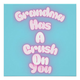 Oma ist in dich verknallt poster