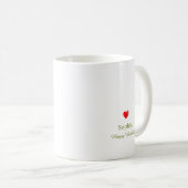 Oma ist mein glücklicher Geburtstag Kaffeetasse (VorderseiteRechts)