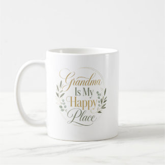 Oma ist mein glücklicher Geburtstag Kaffeetasse
