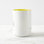 Oma ist mein glücklicher Ort Muttertag Tasse (Zentrum)