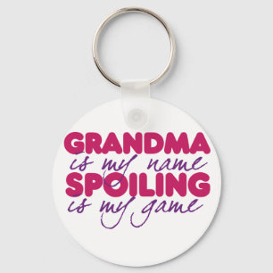 Oma ist mein Name Schlüsselanhänger