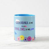 Oma ist mein Name. Spoiling ist mein Spiel. Tasse (Zentrum)