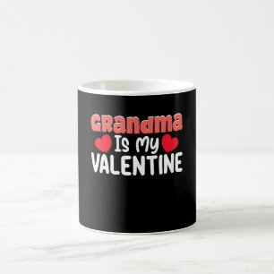 Oma ist mein Valentinstag Familie Sohn Tochter Kaffeetasse