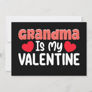 Oma ist meine Familie am Valentinstag, Sohn der To Einladung