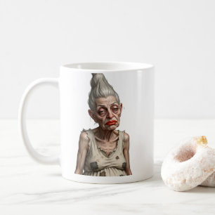 Oma ist müde kaffeetasse