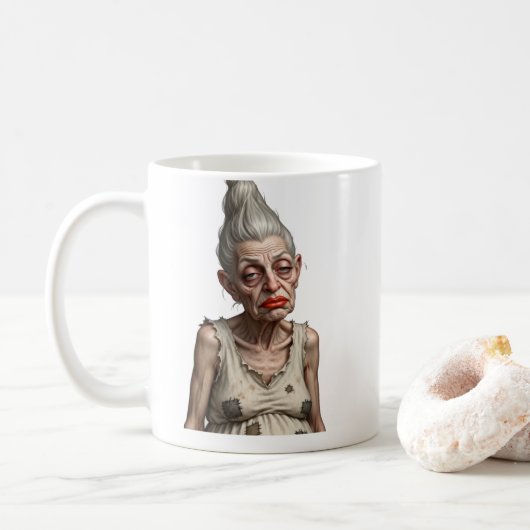 Oma ist müde kaffeetasse (Mit Donut)