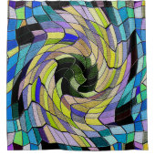 Oma ist Quilt...... Duschvorhang (Vorderseite)