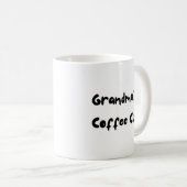 Oma-Kaffee-Cup Kaffeetasse (VorderseiteRechts)