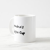 Oma-Kaffee-Cup Kaffeetasse (Vorderseite Links)