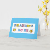 Oma Karte (Gelbe Blume)