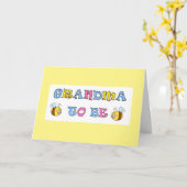 Oma Karte (Gelbe Blume)