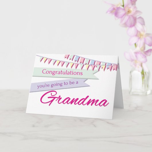 Oma Karte (Orchidee)