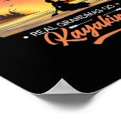 Oma Kayaking Poster (Ecke)